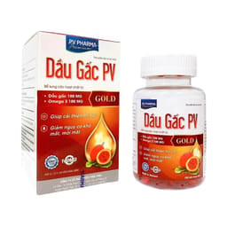 Viên uống PV Dầu Gấc Gold (hộp 100 viên) giúp tăng cường sức khỏe mắt