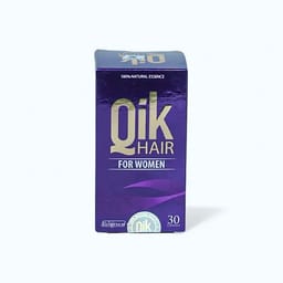 Viên uống QiK Hair For Women Ecogreen hỗ trợ giảm rụng tóc (Hộp 30 viên)