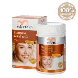 Viên uống sữa ong chúa Rebirth Platinum Royal Jelly
