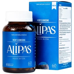 VIÊN UỐNG TĂNG CƯỜNG SINH LÝ NAM MEN’S GINSENG ALIPAS ECOGREEN 60V