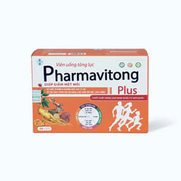 Viên uống tăng lực Pharmavitong Plus (hộp 60 viên) bồi bổ cơ thể