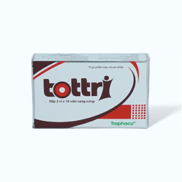VIÊN UỐNG HỖ TRỢ LÀM GIẢM TRIỆU CHỨNG TRĨ TOTTRI TRAPHACO 3X10
