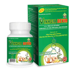 Viên uống VinhGia Devir hỗ trợ tăng đề kháng, giảm nguy cơ mắc cúm, viêm họng, viêm phế quản (30 viên)