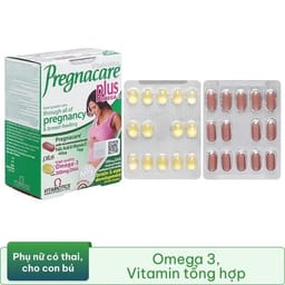 VIÊN UỐNG BỔ SUNG VITAMIN KHOÁNG CHẤT PREGNACARE PLUS OMEGA3 VITABIOTICS 56V