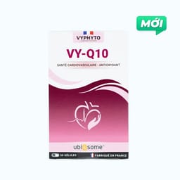 VYPHYTO VY-Q10 Hỗ Trợ Sức Khỏe Tim Mạch (Hộp 30 Viên)