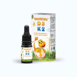 Welkids D3K2 (chai 10ml) hỗ trợ hấp thu canxi cho trẻ