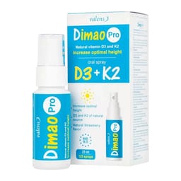 CHAI XỊT GIÚP TĂNG CƯỜNG HẤP THU CANXI DIMAO PRO ORAL SPRAY D3 + K2 VALENS 25ML
