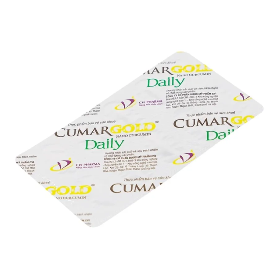 Đại Tràng Cumargold cải thiện rối loạn tiêu hoá (Hộp 20 viên) 3