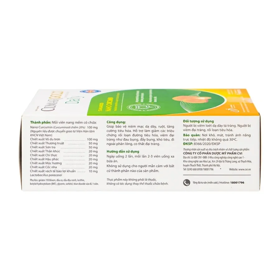 Đại Tràng Cumargold cải thiện rối loạn tiêu hoá (Hộp 20 viên) 5