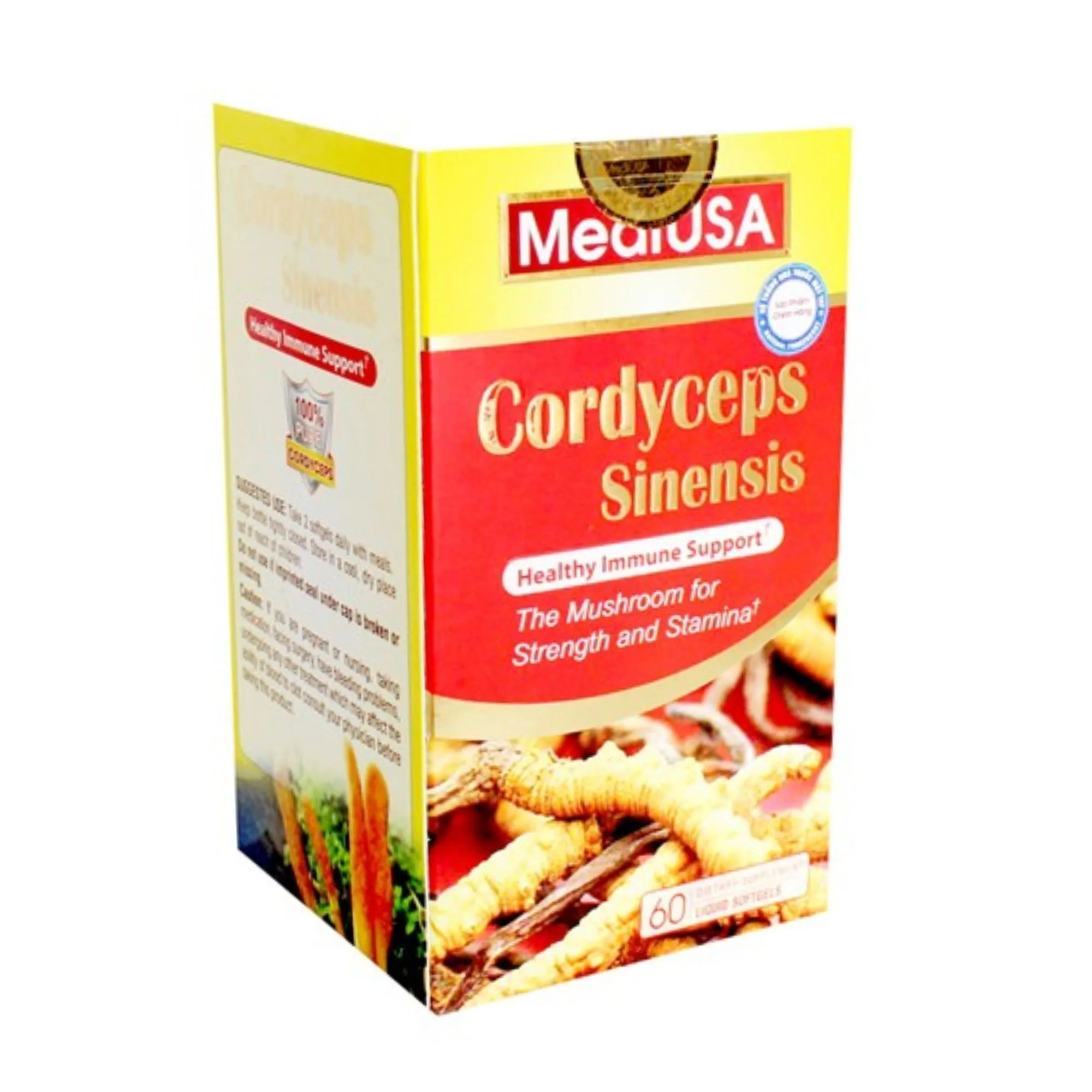 Đông trùng hạ thảo Cordyceps Sinensis MediUSA – Bồi bổ nguyên khí, tăng cường sinh lực 2