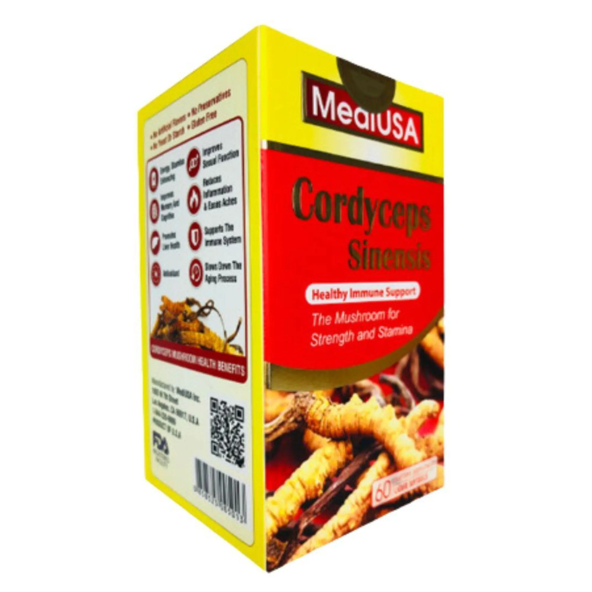 Đông trùng hạ thảo Cordyceps Sinensis MediUSA – Bồi bổ nguyên khí, tăng cường sinh lực 4