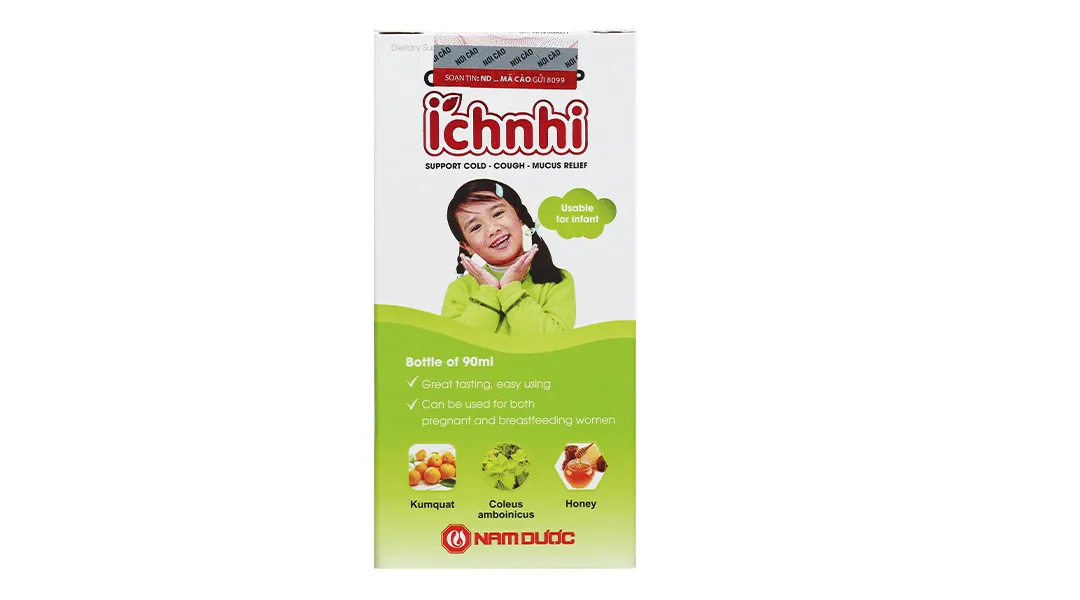 SIRO HO CẢM ÍCH NHI NAM DƯỢC 30 GÓI X 5ML 8
