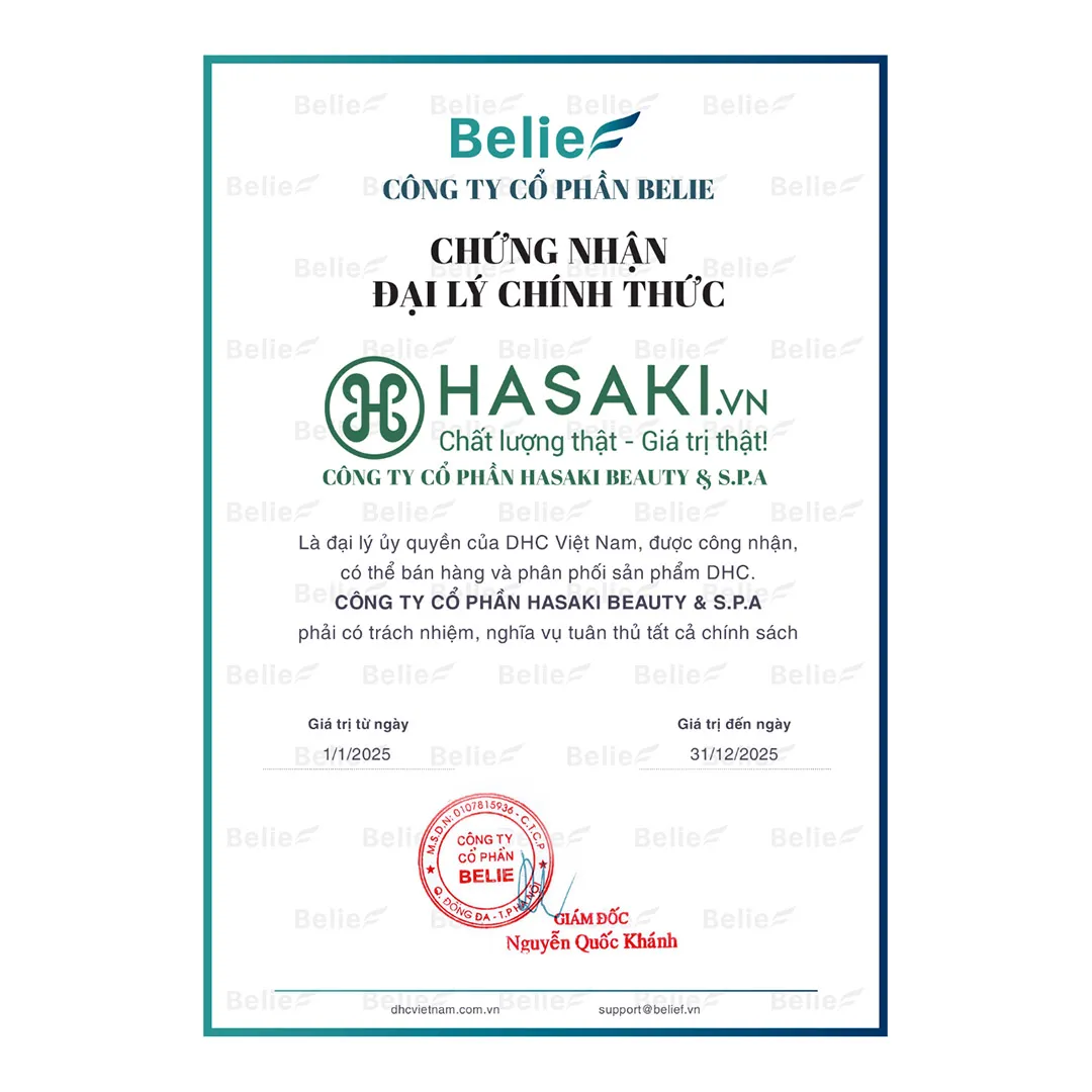 [HSD 12/2026] Thực Phẩm Bảo Vệ Sức Khỏe DHC Sustained Release Biotin 3