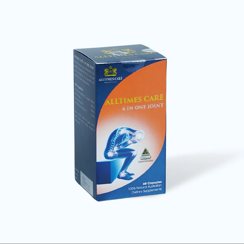 Alltimes Care 4 In One Joint (Hộp 60 viên) giúp giảm đau, thoái hóa khớp 2