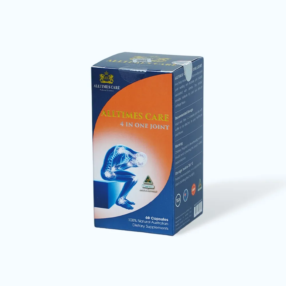 Alltimes Care 4 In One Joint (Hộp 60 viên) giúp giảm đau, thoái hóa khớp 3