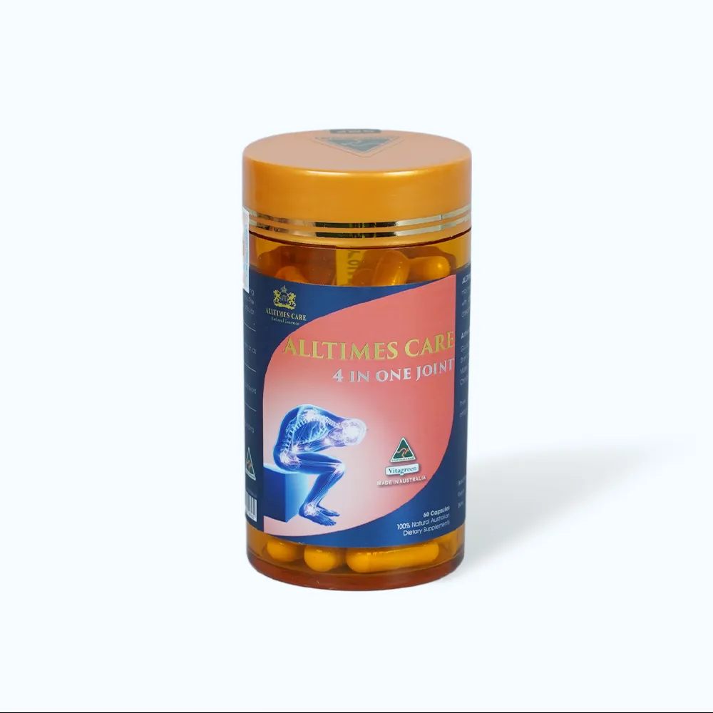 Alltimes Care 4 In One Joint (Hộp 60 viên) giúp giảm đau, thoái hóa khớp 6