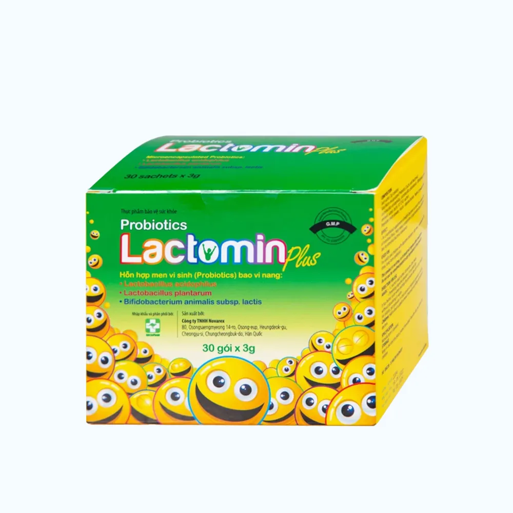 Bột pha uống Lactomin Plus (Hộp 30 gói) hỗ trợ hệ tiêu hóa khỏe mạnh 2