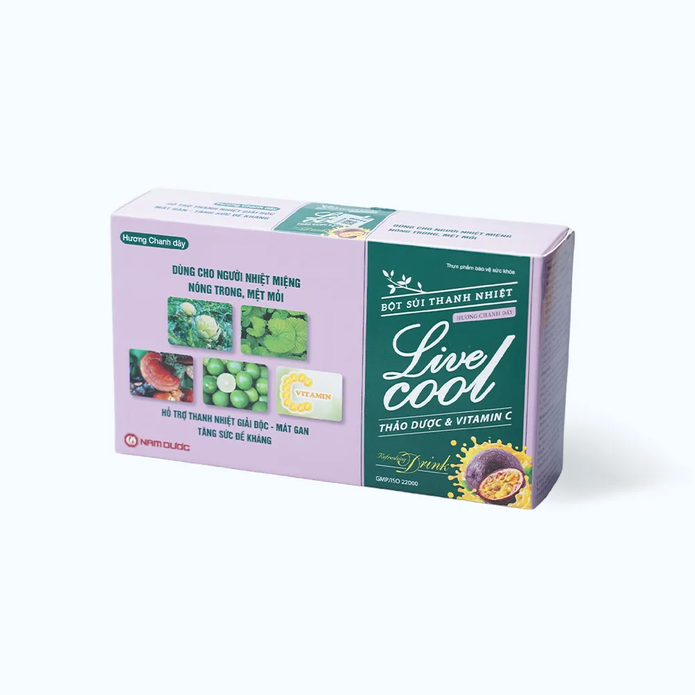 Thực phẩm bảo vệ sức khỏe bột sủi thanh nhiệt Livecool (10 gói x 7g) 5