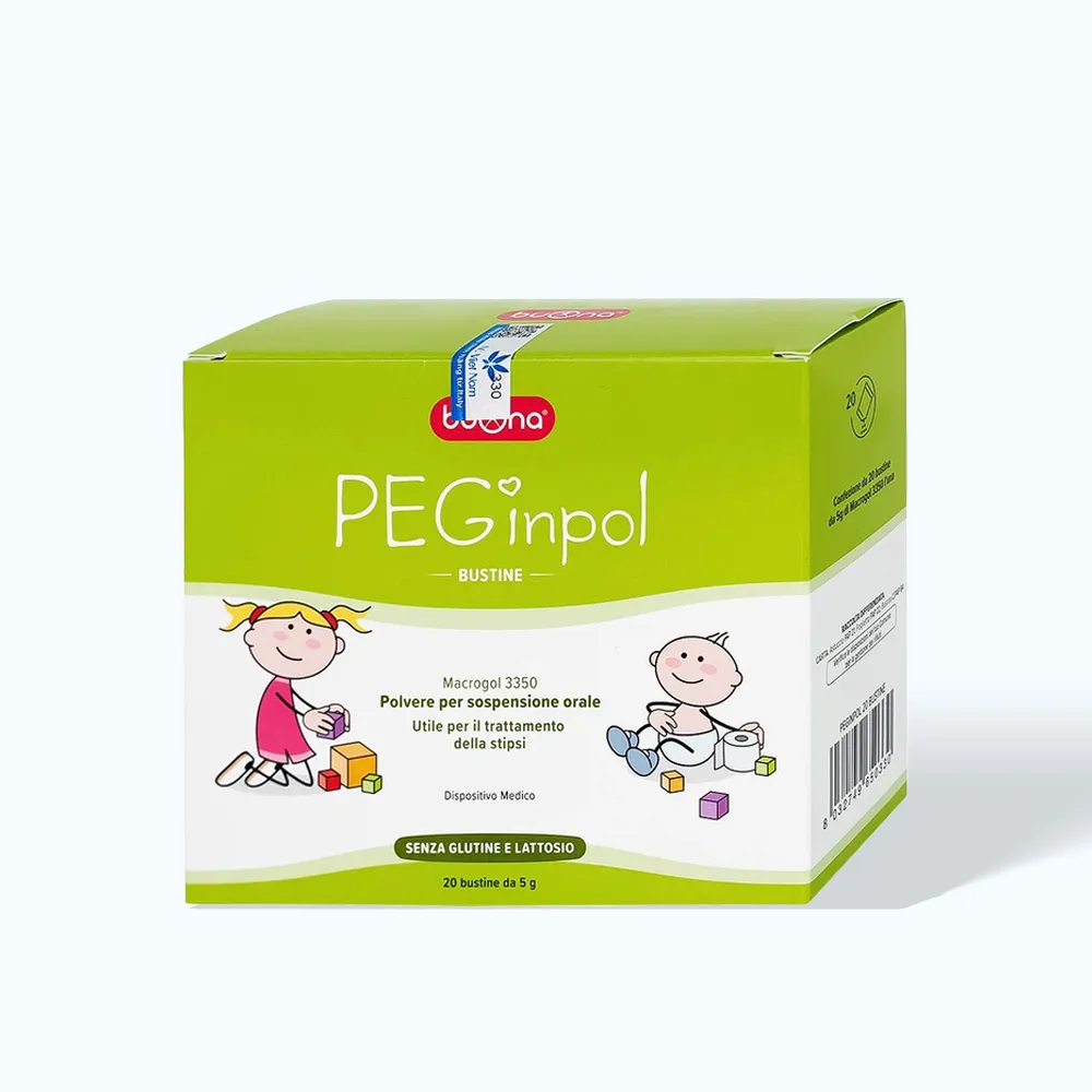 Bột uống Nhuận Tràng BUONA Peginpol (Hộp 20 gói x5g) 2