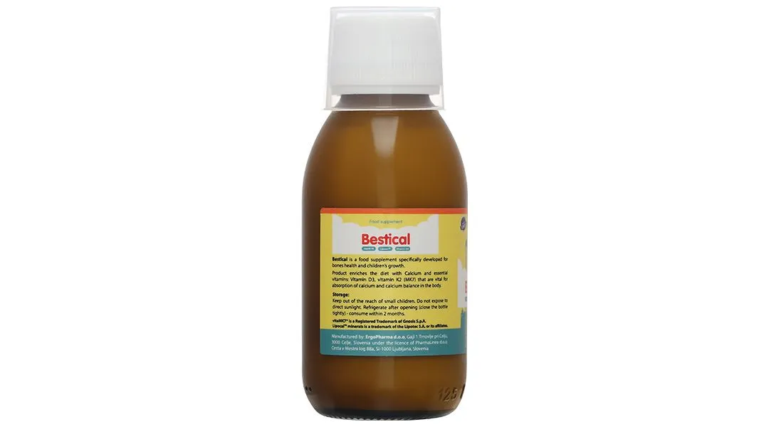 SIRO GIÚP XƯƠNG, RĂNG CHẮC KHỎE BESTICAL ERGOPHARMA 120ML 12