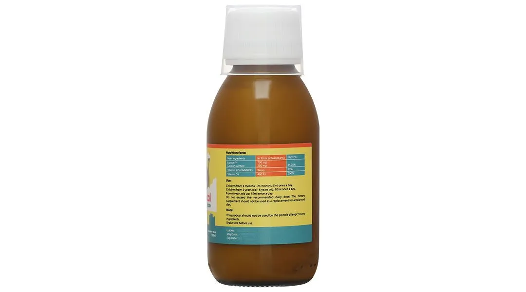 SIRO GIÚP XƯƠNG, RĂNG CHẮC KHỎE BESTICAL ERGOPHARMA 120ML 13