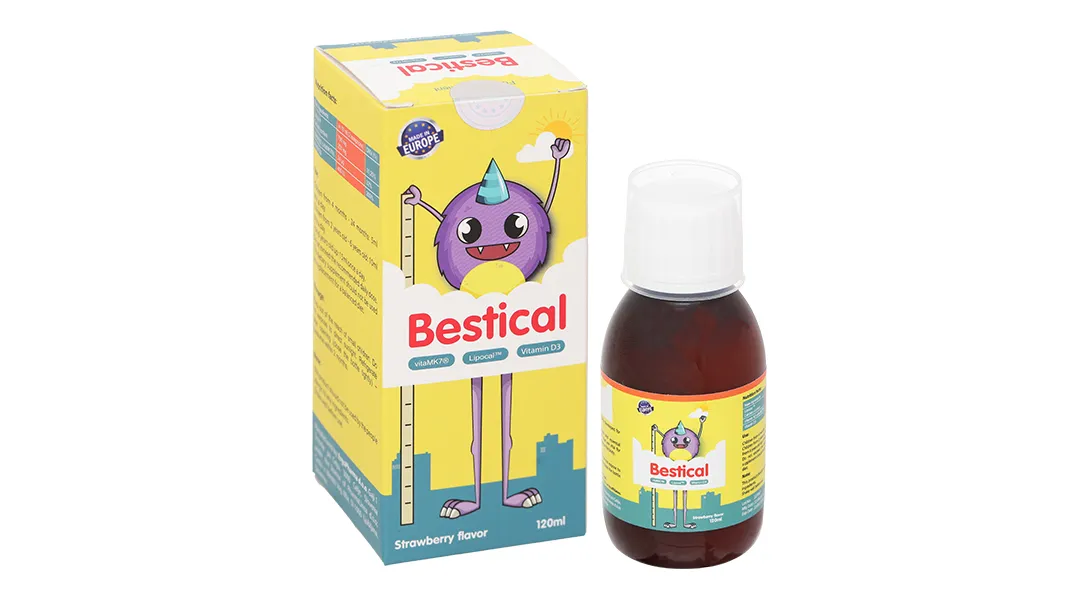 SIRO GIÚP XƯƠNG, RĂNG CHẮC KHỎE BESTICAL ERGOPHARMA 120ML 14