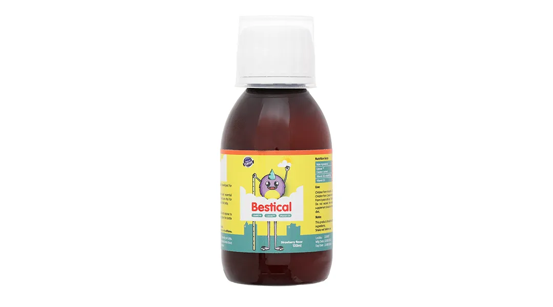 SIRO GIÚP XƯƠNG, RĂNG CHẮC KHỎE BESTICAL ERGOPHARMA 120ML 21