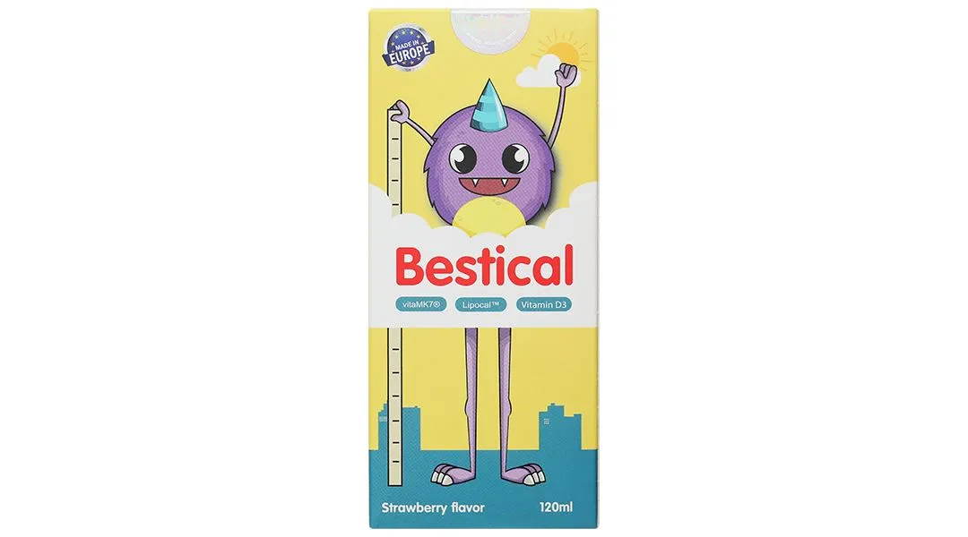 SIRO GIÚP XƯƠNG, RĂNG CHẮC KHỎE BESTICAL ERGOPHARMA 120ML 4
