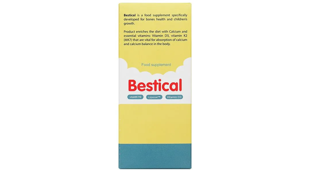 SIRO GIÚP XƯƠNG, RĂNG CHẮC KHỎE BESTICAL ERGOPHARMA 120ML 7
