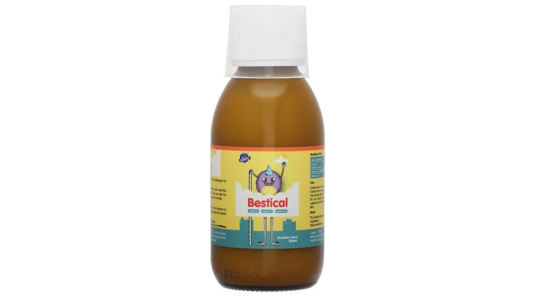 SIRO GIÚP XƯƠNG, RĂNG CHẮC KHỎE BESTICAL ERGOPHARMA 120ML 10