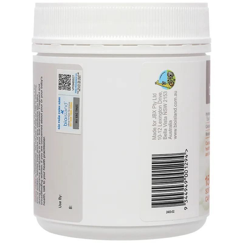 Thực phẩm bảo vệ sức khoẻ: Bio Island Milk Calcium Bone Care 4
