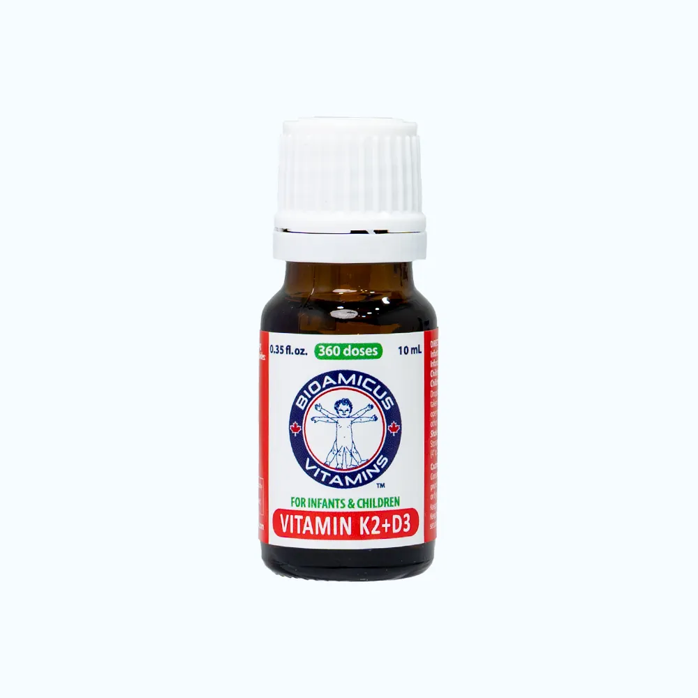 Bioamicus Vitamin K2 & D3 hỗ trợ tốt cho xương, răng của bé (Chai 10ml) 4