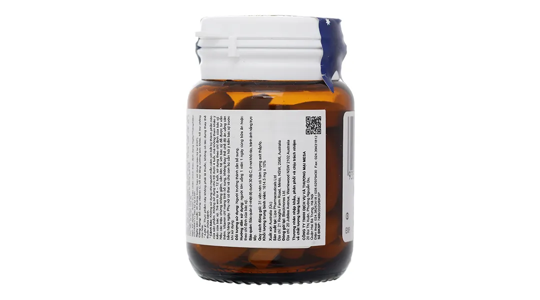 VIÊN UỐNG HỖ TRỢ TĂNG CƯỜNG SỨC KHỎE BLACKMORES BIO C 1000MG 31V 5