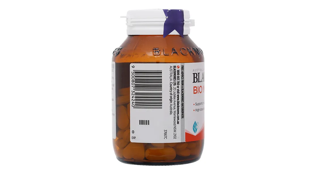 Blackmores Bio Magnesium hỗ trợ hoạt động của cơ bắp lọ 100 viên 3