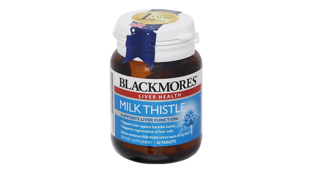Thực phẩm bảo vệ sức khoẻ Blackmores Milk Thistle - Hộp 42 viên 3