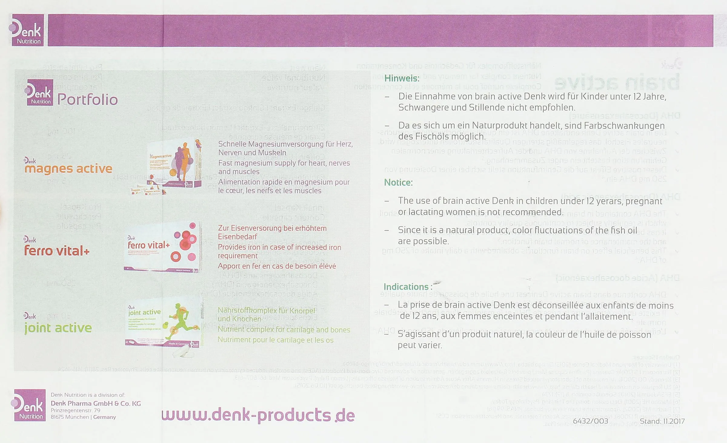 Brain Active Denk hộp 60 Viên 14