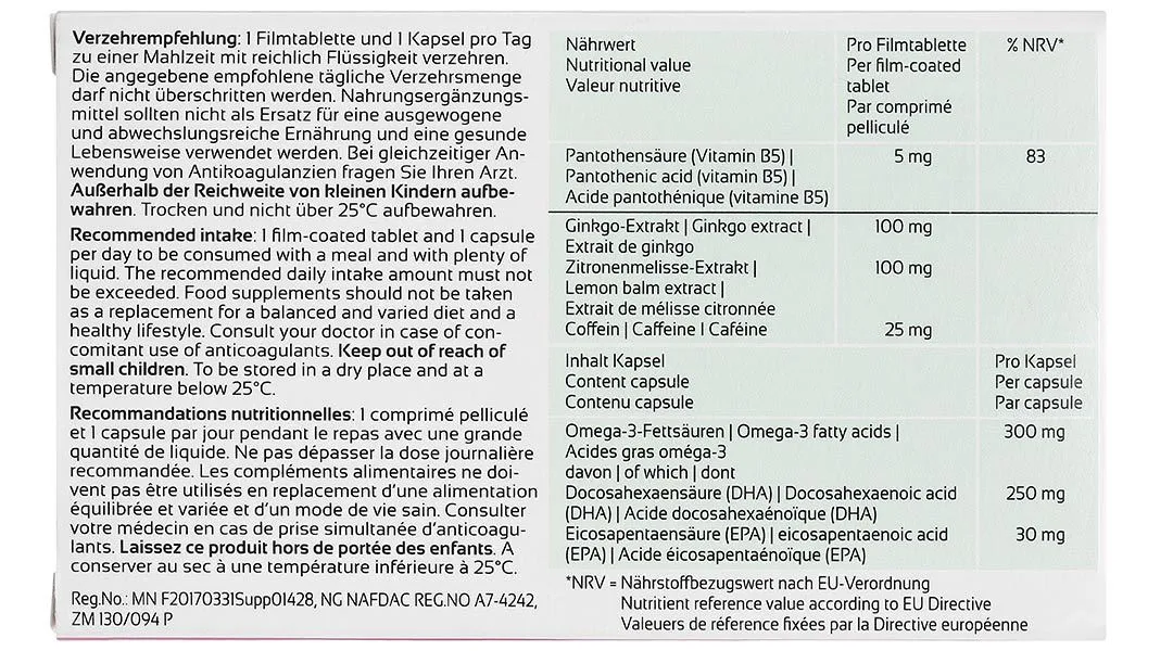 Brain Active Denk hộp 60 Viên 4
