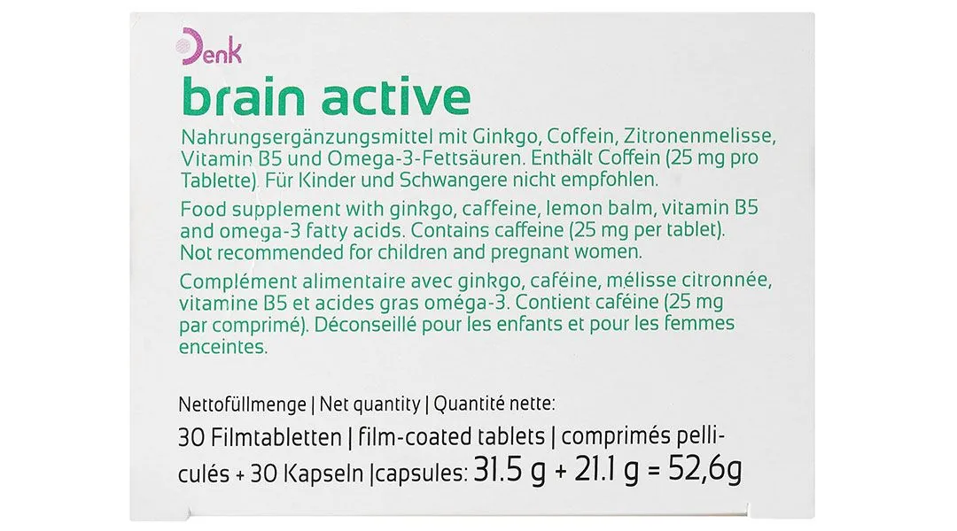 Brain Active Denk hộp 60 Viên 7