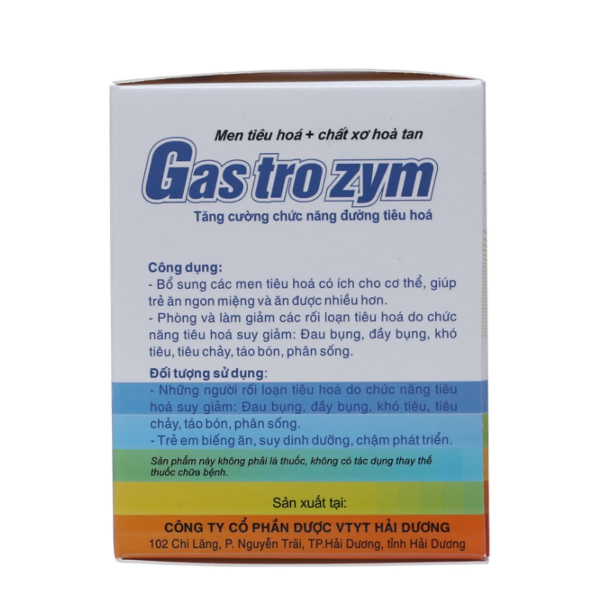 Cốm Gastrozym – Bổ sung men tiêu hóa, hỗ trợ tiêu hóa khỏe mạnh 2