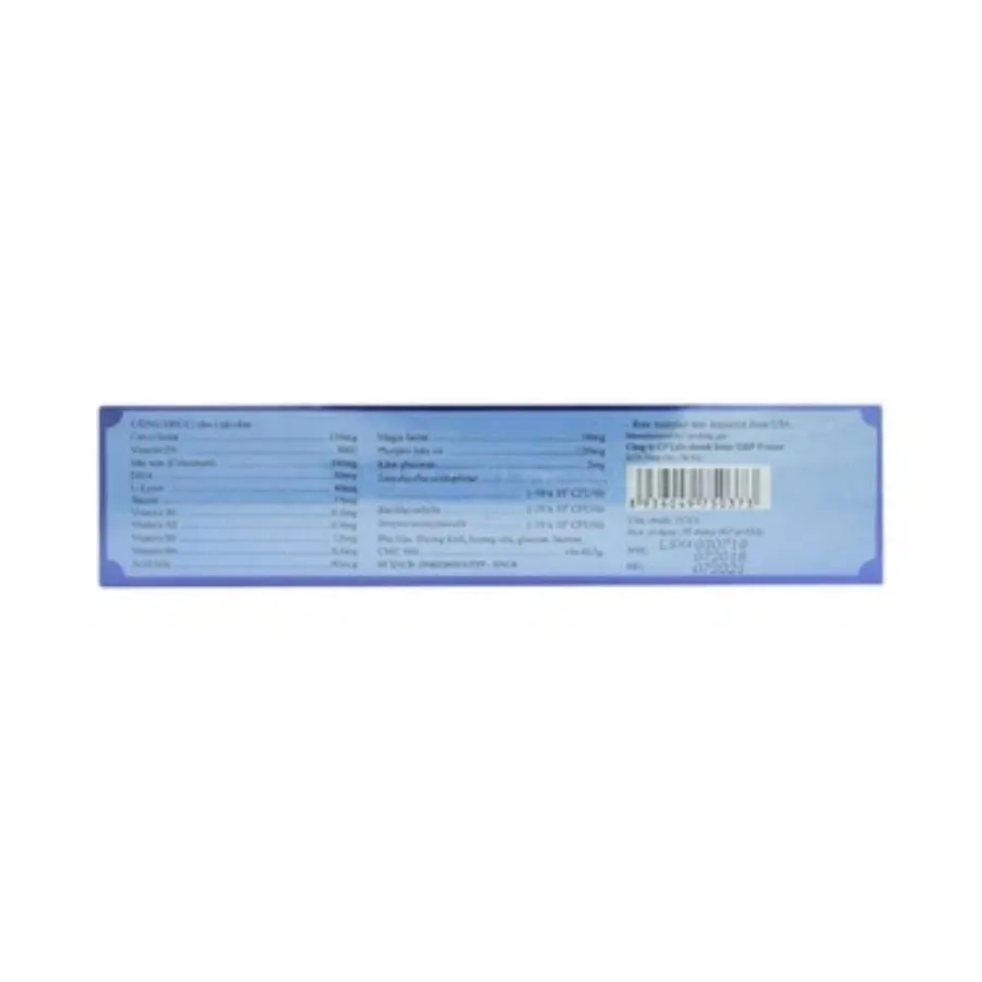 Cốm hòa tan Canxi Baby New G&P France chống còi xương, phát triển chiều cao trẻ em (30 gói x 3g) 2