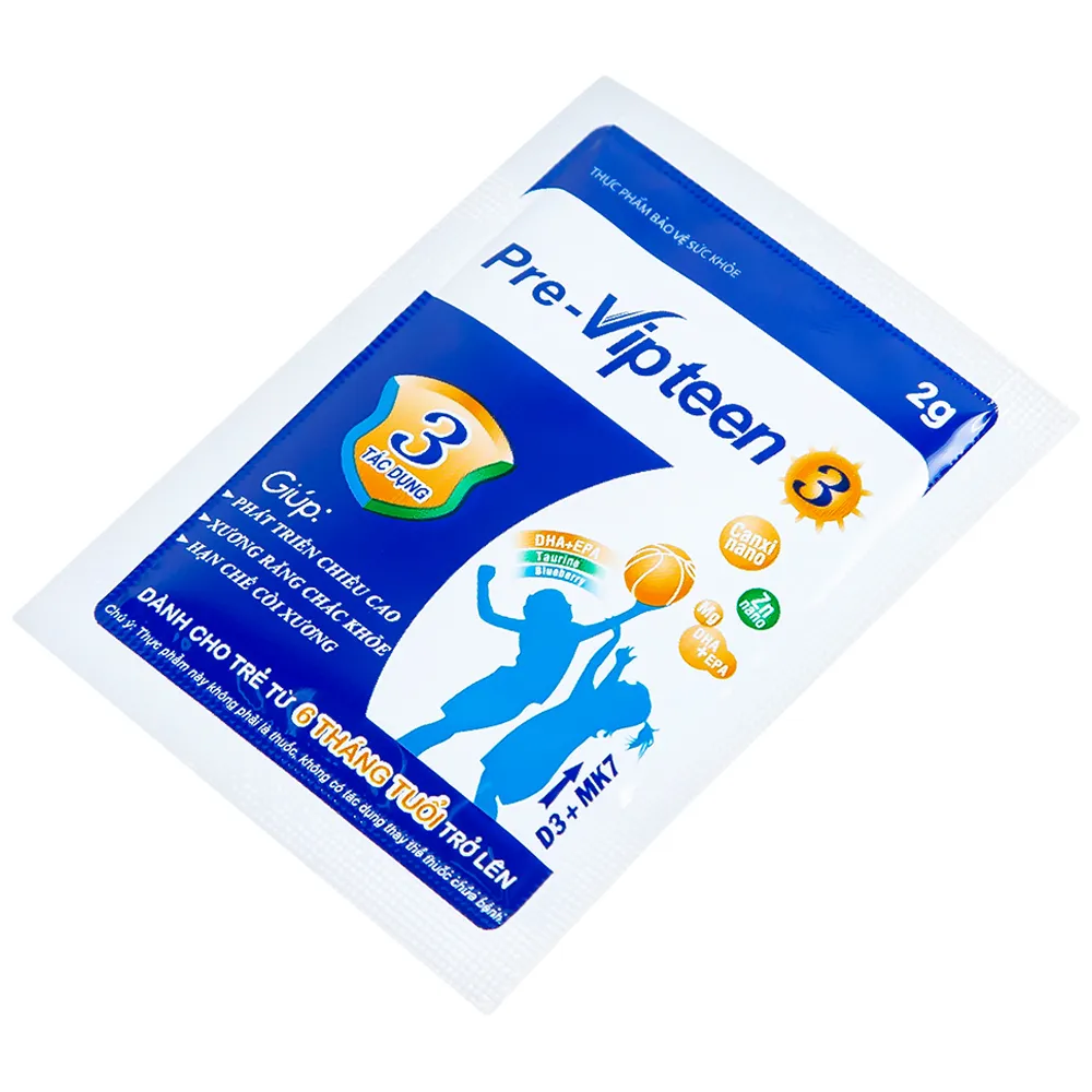 CỐM PHÁT TRIỂN CHIỀU CAO PRE-VIPTEEN 3 20 GÓI 6