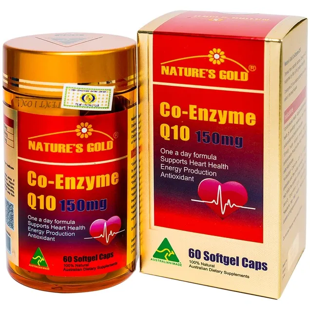 Co-Enzyme Q10 150mg - Viên uống hỗ trợ bảo vệ và duy trì sức khỏe tim mạch(60 viên)