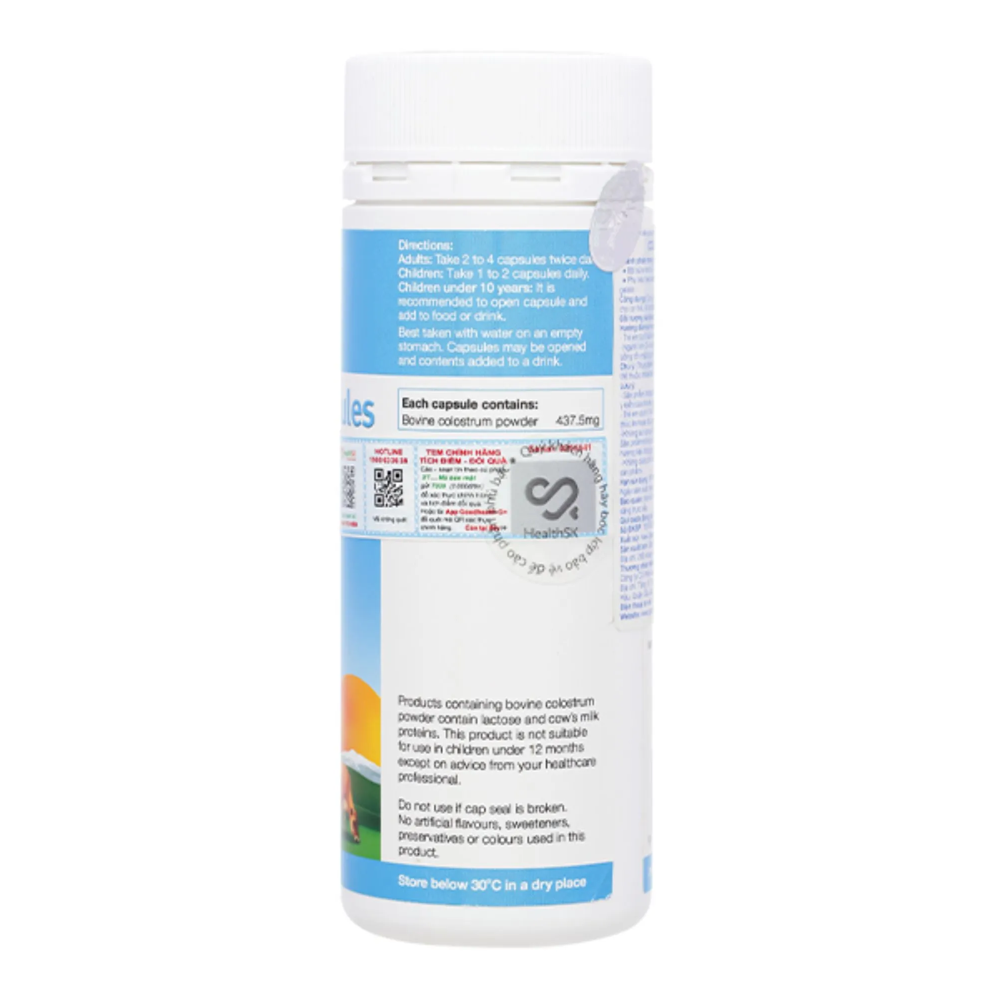 Colostrum Capsules 90 viên - Viên nang sữa non hỗ trợ tăng cường sức đề kháng 3