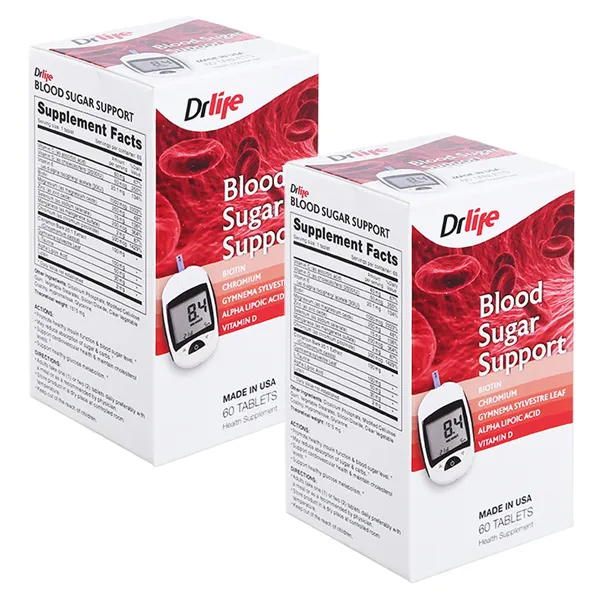 Drlife Blood Sugar Support hỗ trợ cải thiện chỉ số đường huyết hộp 60 viên