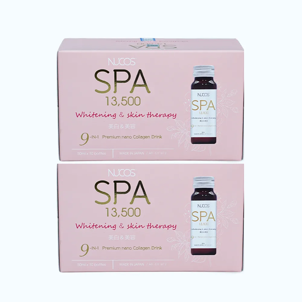 Nước uống collagen Nucos Spa 13.500 chống lão hóa săn chắc da (10 chai x50ml)