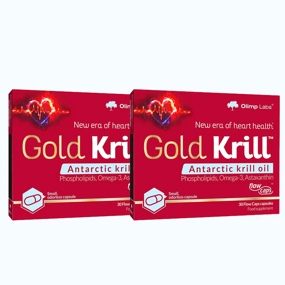 Combo 2 Hộp OLIMP LABS Gold Krill Bổ Sung EPA & DHA Hộp 30v