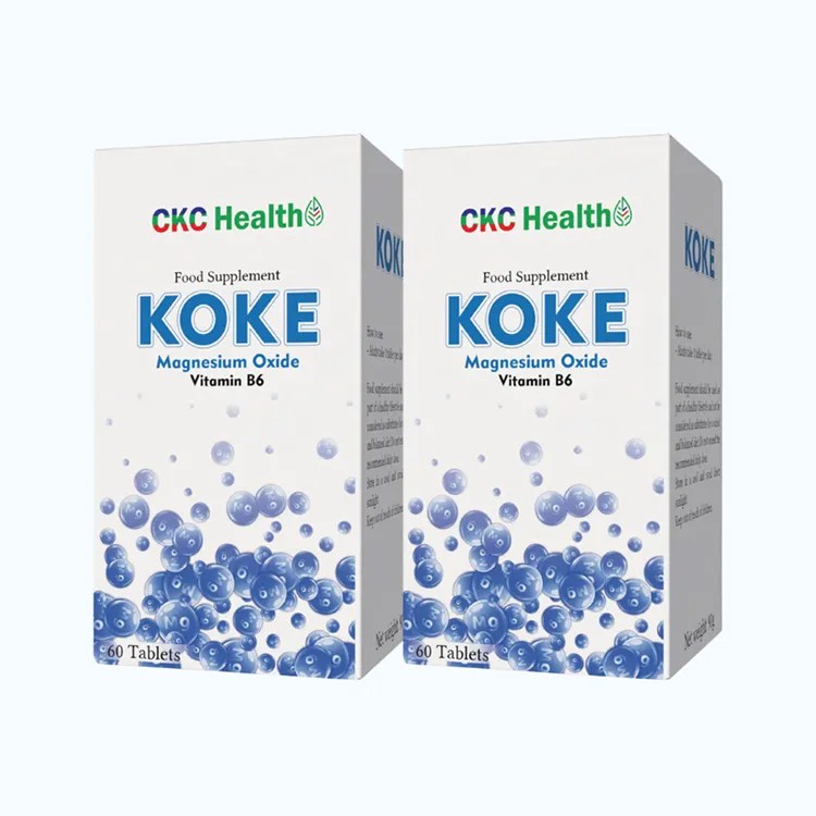 Thực phẩm bảo vệ sức khoẻ Koke Bổ Sung Magie (Hộp 60 Viên)