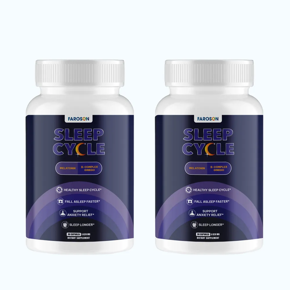 Combo 2 Hộp Thực Phẩm Bảo Vệ Sức Khỏe Faroson Sleep Cycle Hỗ Trợ Ngủ Ngon (Hộp 30 Viên)