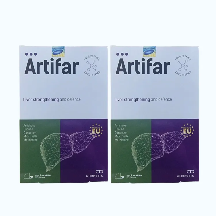 TPBVSK Artifar Liver Hỗ Trợ Chứng Năng Gan (Hộp 60 viên)
