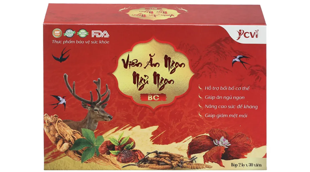Thực phẩm bảo vệ sức khỏe: Viên ăn ngon ngủ ngon BC 4